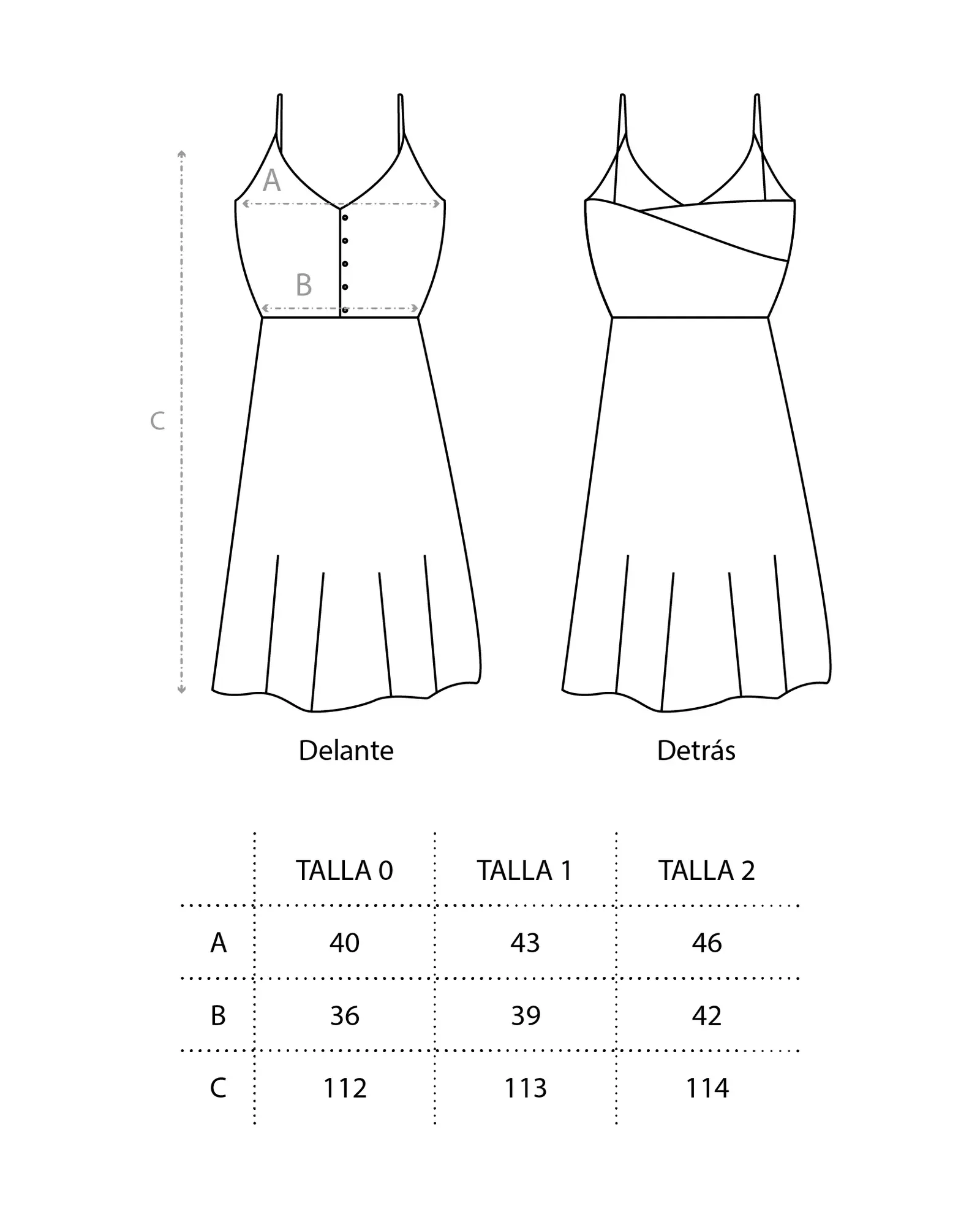 VESTIDO TIRANTES ESSENS