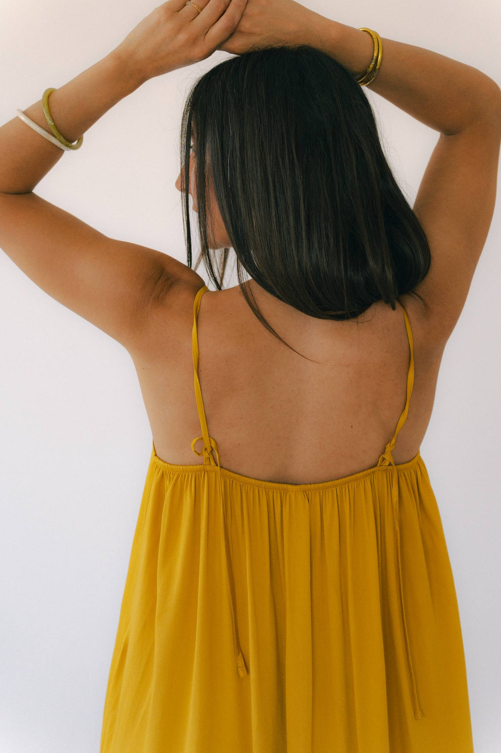 #GRÄS ·· vestido boho de tirantes y bolsillos